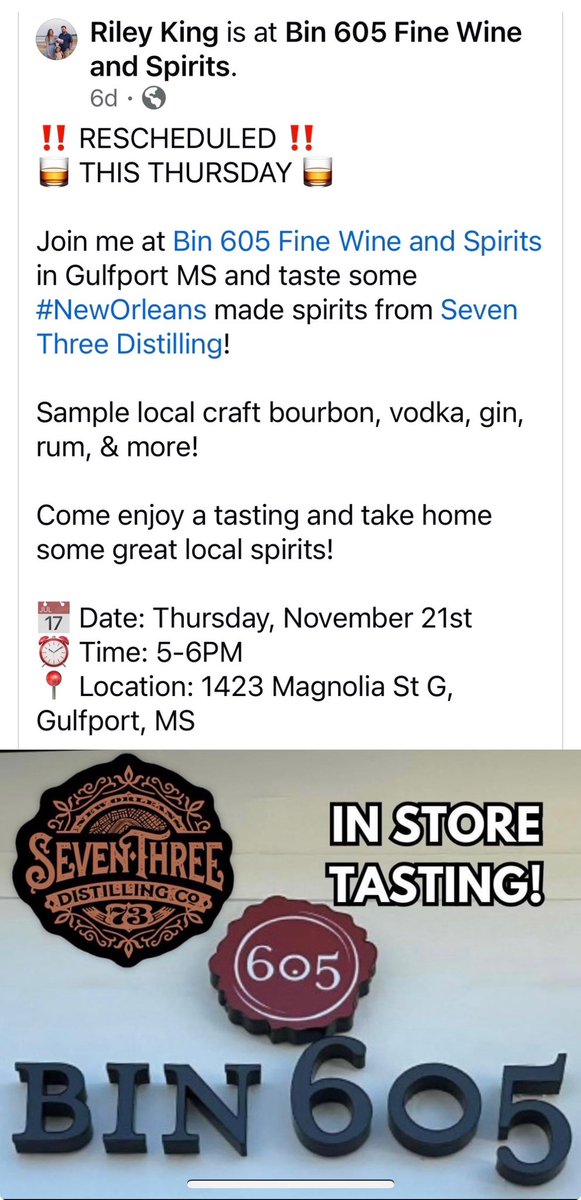 Join us this Thursday @ 5 and see what our friends <a href="/73_Distilling/">SevenThreeDistilling</a> have to share with us! #taste4yourself #joinus
