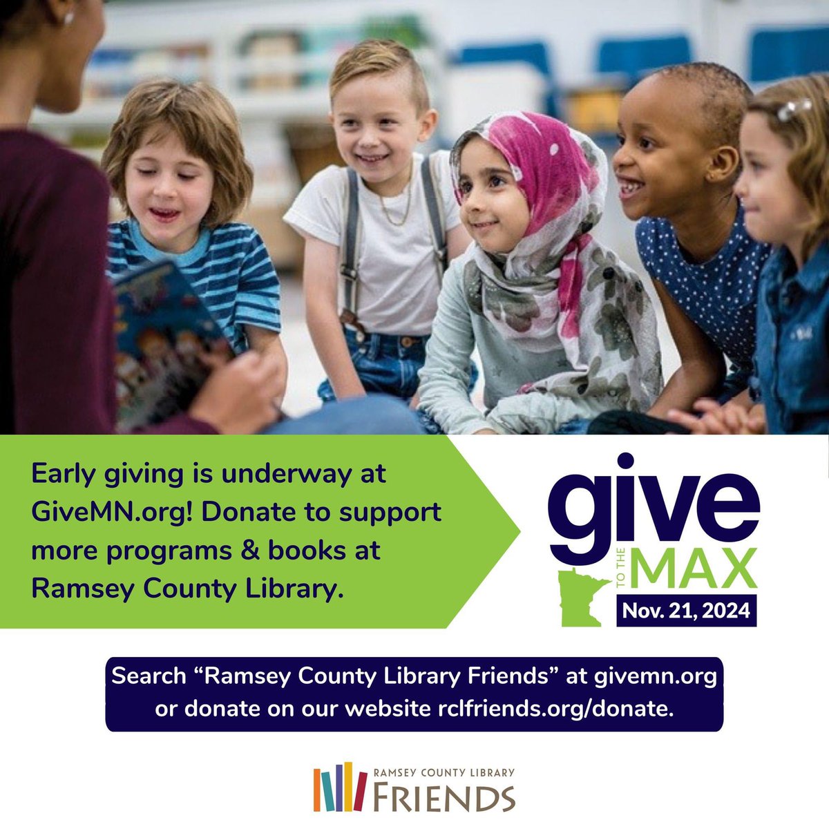 Ramsey County Library Friends tweet media