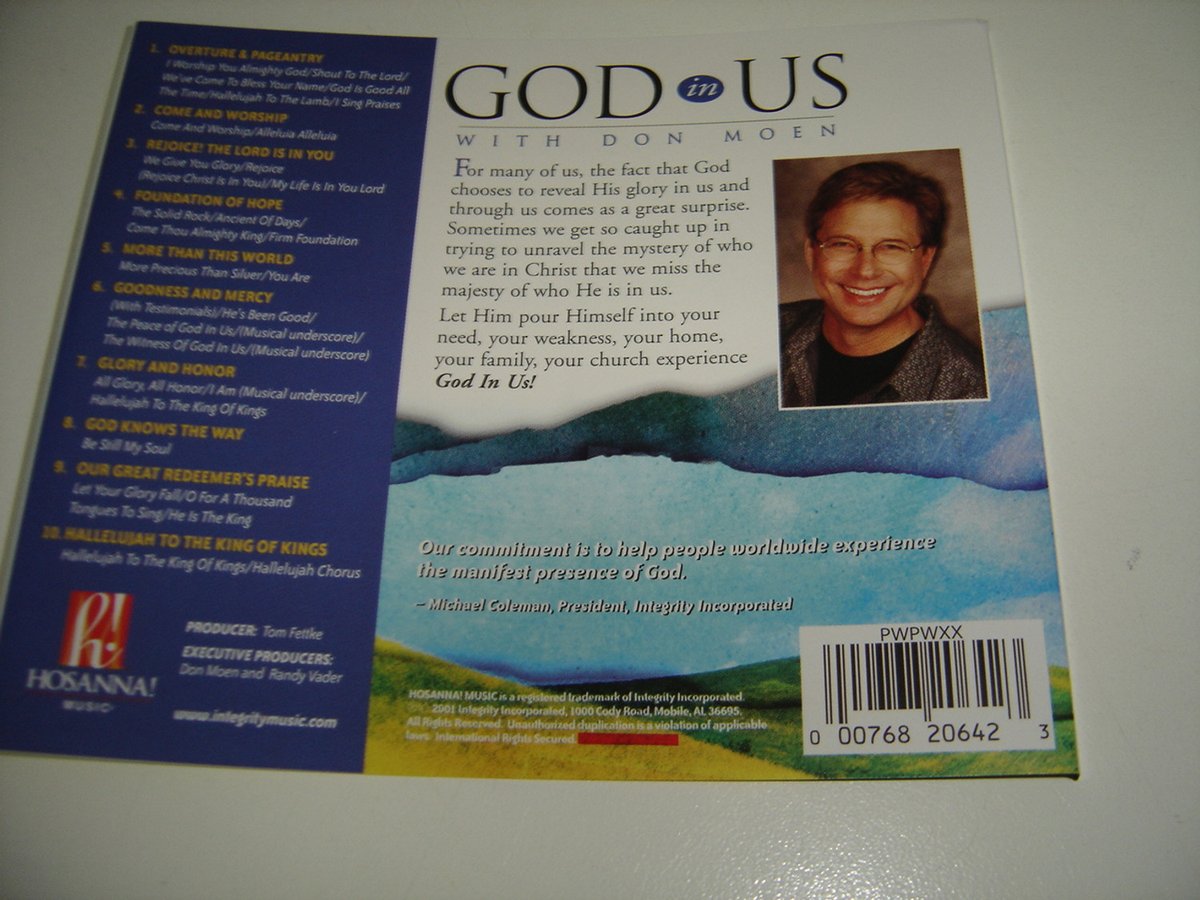 BIML_Bibles's tweet image. 🌟 Relive the power of worship with Don Moen’s GOD IN US! 🌟
Released in 2001, this live album features unforgettable songs like "Shout to the Lord" &amp;amp; "Hallelujah to the King of Kings."🎶
Order now: bibleinmylanguage.com/god-in-us-live…
#DonMoen #ChristianMusic #GodInUs