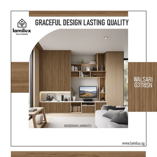 lamiluxsg's tweet photo. Elevate your interiors with the timeless charm of woodgrain laminates. 🌿✨

 Graceful designs that blend elegance and durability seamlessly. 🪵💫

#GracefulDesign #WoodgrainLaminates #wood  #interiors #homedecorating #interiordesign #interiordecor #lamilux #Singapore https://t.co/hpxfZrYlid