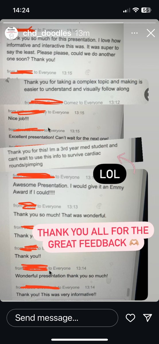 Yaeji Kim and I did the below webinar last month and these are screenshots of the comments! This <a href="/PCICS2/">PCICS</a> version is for beginners who want to take a first dip into congenital heart disease!Sign up 👇👇👇👇👇.