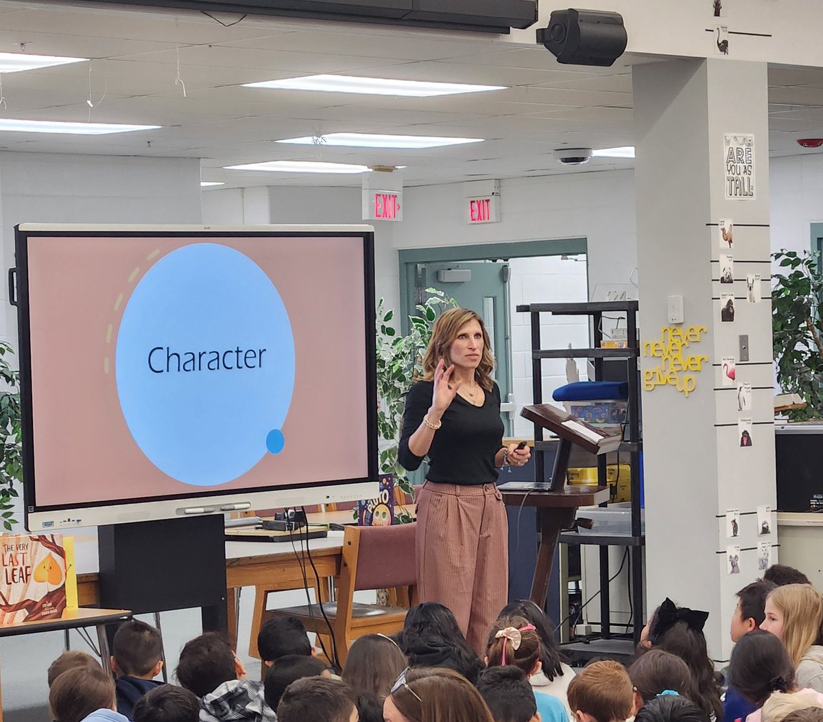 Kendall Elementary (@kendallpatriots) on Twitter photo Today, we welcomed author Stef Wade! The <a href="/KendallPatriots/">Kendall Elementary</a> students engaged in a writing workshop to develop the elements of their own stories. Today, we welcomed author Stef Wade! The <a href="/KendallPatriots/">Kendall Elementary</a> students engaged in a writing workshop to develop the elements of their own stories.