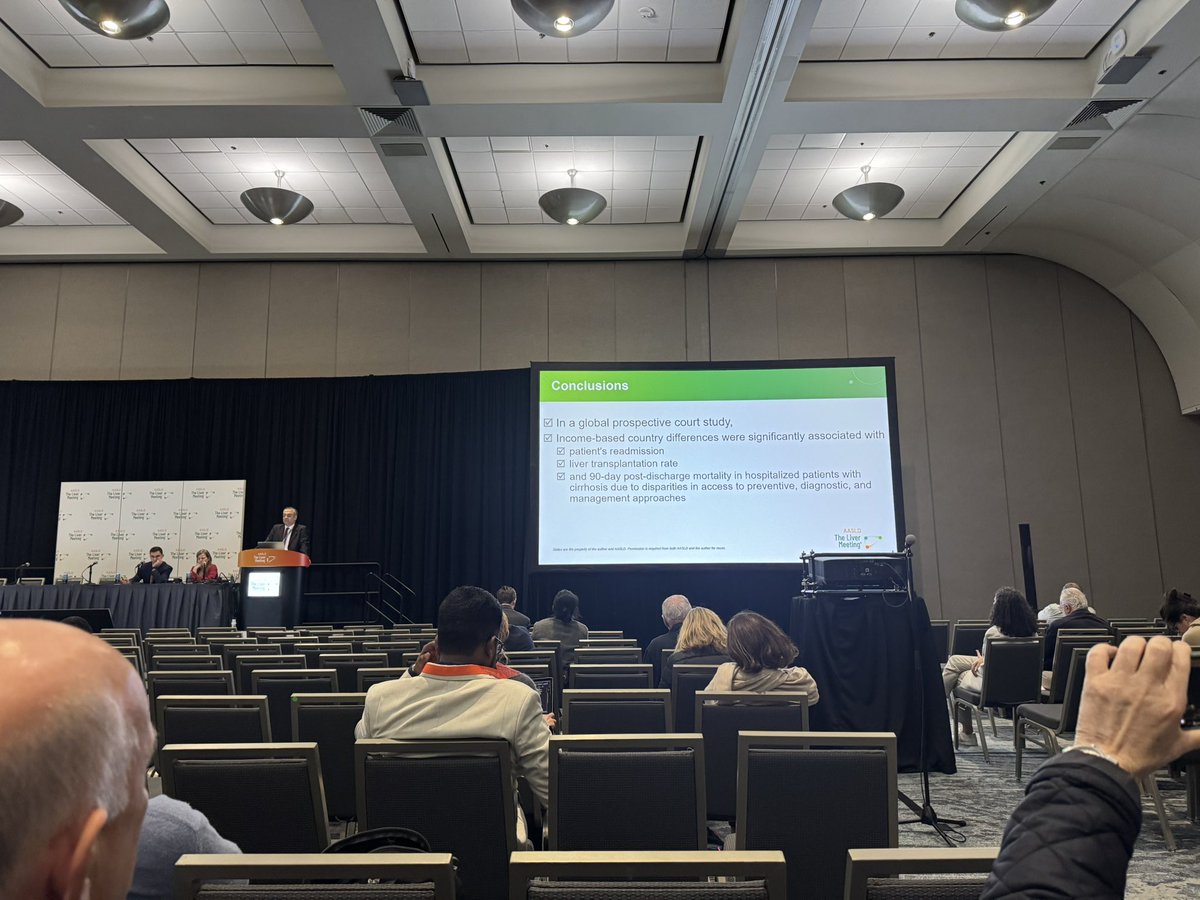 Jasmohan Bajaj (@jasmohanbajaj) on Twitter photo Excellent presentation on behalf of <a href="/CLEARED_liver/">CLEAREDConsortium</a> by #RamazanIdilman from <a href="/AnkaraUni/">Ankara Üniversitesi</a> #TLM2024 <a href="/AASLDtweets/">AASLD</a>
🔑wide variations in 90d mortality across regions acc to country income
🔑 need to address these #disparities
<a href="/VCU_Liver/">VCU Stravitz-Sanyal Institute for Liver Disease</a> <a href="/VCUresearch/">VCU Research</a> <a href="/VAResearch/">VA Research</a> Excellent presentation on behalf of <a href="/CLEARED_liver/">CLEAREDConsortium</a> by #RamazanIdilman from <a href="/AnkaraUni/">Ankara Üniversitesi</a> #TLM2024 <a href="/AASLDtweets/">AASLD</a>
🔑wide variations in 90d mortality across regions acc to country income
🔑 need to address these #disparities
<a href="/VCU_Liver/">VCU Stravitz-Sanyal Institute for Liver Disease</a> <a href="/VCUresearch/">VCU Research</a> <a href="/VAResearch/">VA Research</a>