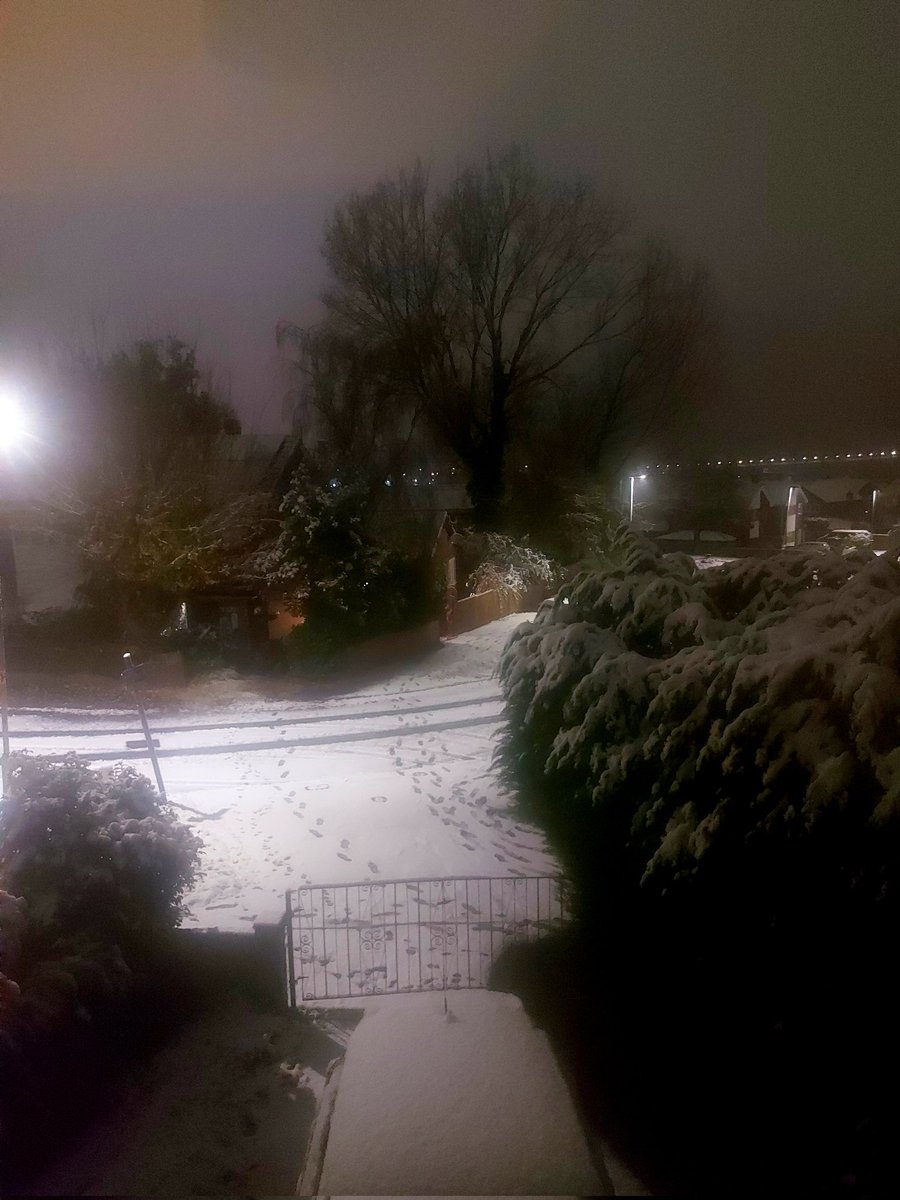 PerffaithSimmer's tweet image. The view tonight ☃️