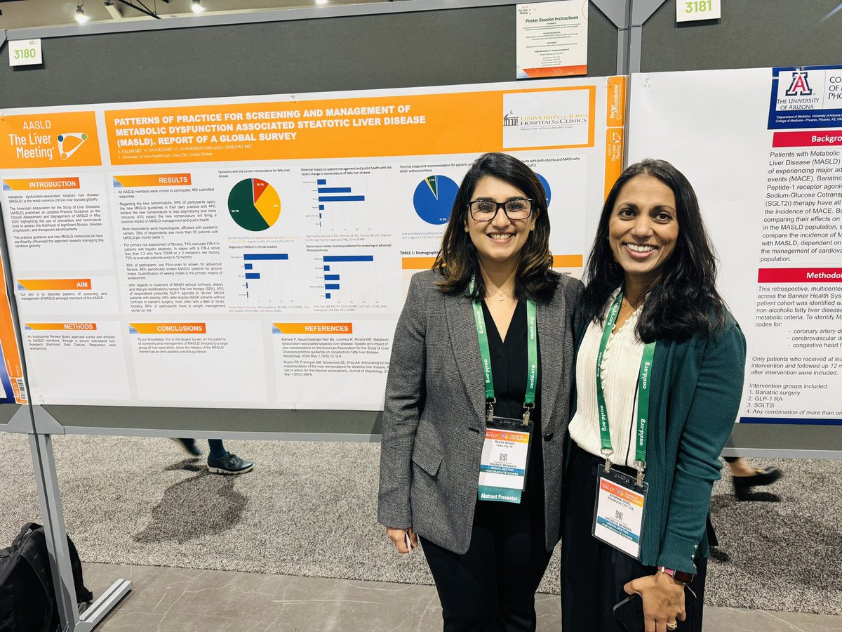 ayshaslam999's tweet photo. Had a great time presenting and catching up with mentors, friends and colleagues at #TLM2024 @AASLDtweets @uihealthcare https://t.co/LWSXQ8EuHN
