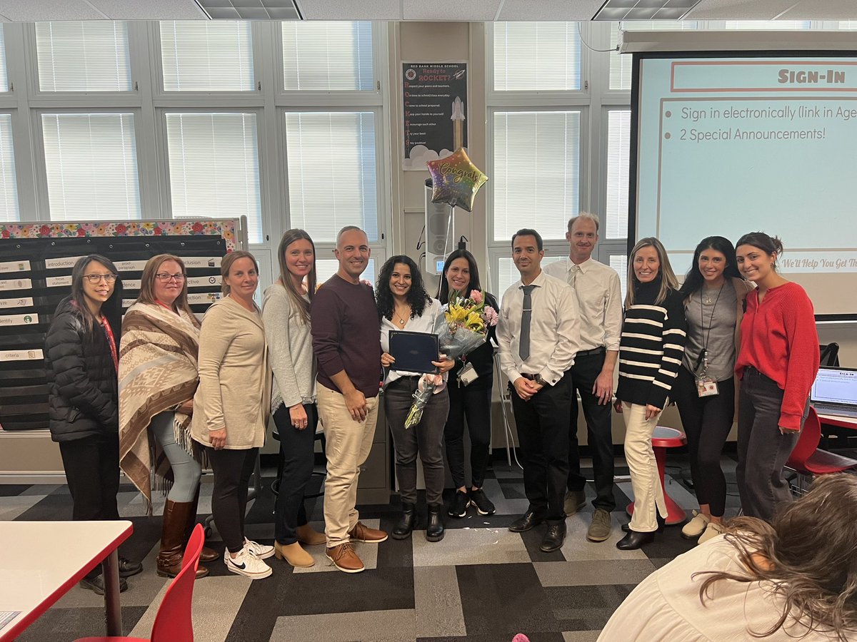CONGRATULATIONS Beth Moran and Christina Grimaldi on their selection as 2024 NJDOE Exemplary Elementary Educators! This brings our District's grand total to 16, beginning in 2016. We thank them for their service and dedication to our students! Two more reasons #RBBisBIA!