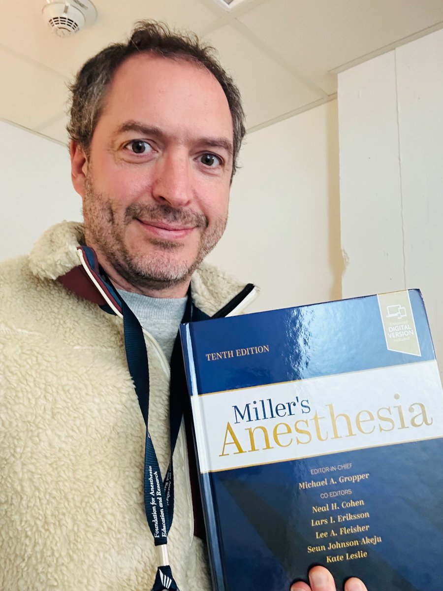 It’s here ! In time for 🎄🎅#MillerAnesthesia <a href="/UCSFAnesthesia/">UCSF Anesthesia and Perioperative Care</a> <a href="/ucsfccm/">UCSF Critical Care Medicine</a> <a href="/gropperUCSF/">michael gropper</a>