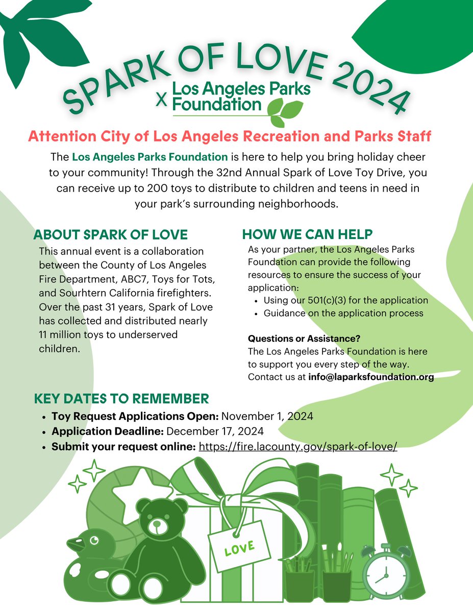 Let's make 2024 the brightest year yet! Together, we can spread holiday cheer. 🎅❤️ #sparkoflove2024 #holidaygiving