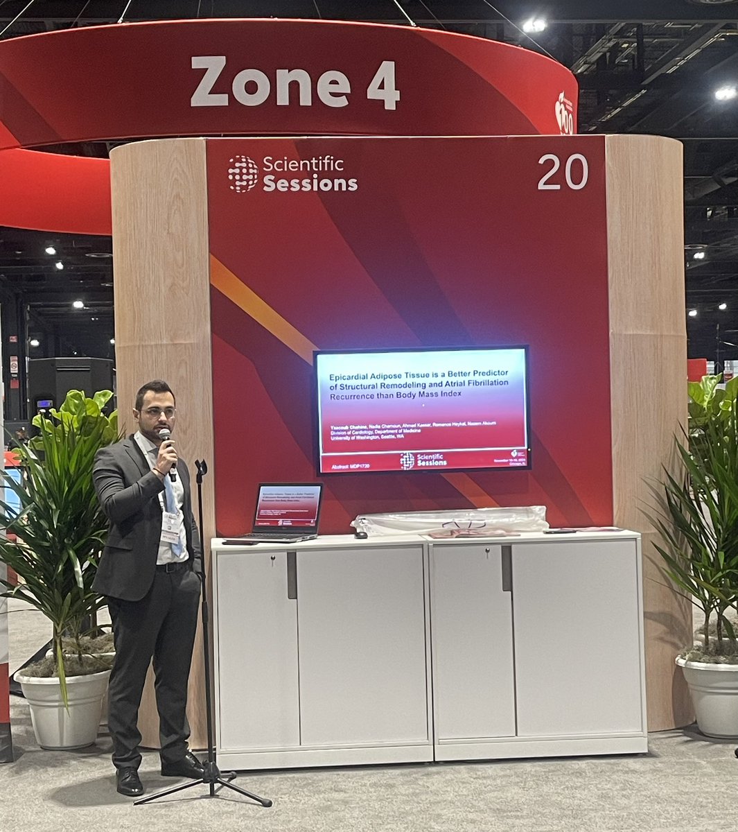 Yaacoub C. Chahine (@yaacoubc) on Twitter photo Had a great time at #AHA2024 in Chicago! Grateful to have presented our work on the relationship between epicardial adipose tissue and BMI with structural remodeling and AF recurrence. <a href="/NazemAkoum/">Nazem Akoum</a> <a href="/nadiachamoun/">Nadia Chamoun</a> <a href="/Ahmadkassar7/">Ahmad Kassar</a> <a href="/RomanosHaykal/">Romanos Haykal</a> <a href="/uwashfellows/">Univ. of Washington Cardiology Fellows</a> <a href="/UWCardiology/">UW Cardiology</a> Had a great time at #AHA2024 in Chicago! Grateful to have presented our work on the relationship between epicardial adipose tissue and BMI with structural remodeling and AF recurrence. <a href="/NazemAkoum/">Nazem Akoum</a> <a href="/nadiachamoun/">Nadia Chamoun</a> <a href="/Ahmadkassar7/">Ahmad Kassar</a> <a href="/RomanosHaykal/">Romanos Haykal</a> <a href="/uwashfellows/">Univ. of Washington Cardiology Fellows</a> <a href="/UWCardiology/">UW Cardiology</a>