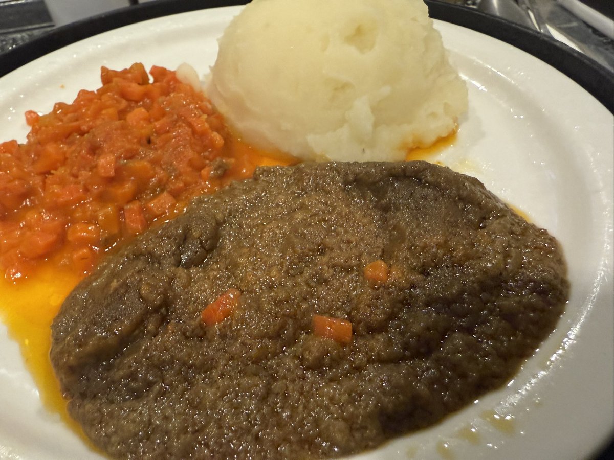 Don’t be jealous of my hospital dinner