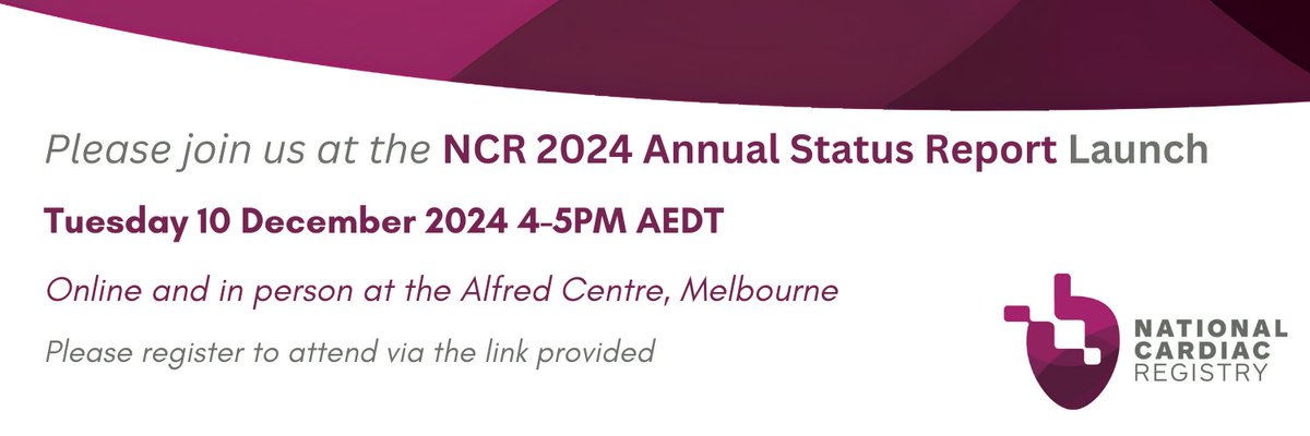Register here: nationalcardiacregistry.org.au/2024-annual-st…