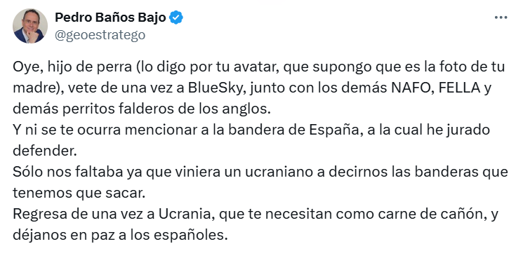 Anna_Guderian's tweet photo. Buenos días !!
Ayer asistimos al espectáculo y posterior colapso del Coronel #BuloEstratego #GeoEstratego
No tardará en volver culpando a periodistas y perritos controlados por Soros, la CIA y los Anglos
Para ello nos amenizará con un directo para sus am3bas 🤑💵💸💰🫰 https://t.co/D4C1egtk5M