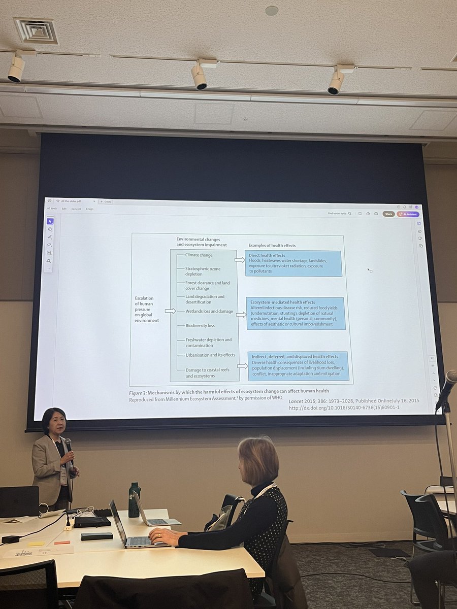 Sara Dada (@dadasara3) on Twitter photo Prof Fumiko Kasugo presents key concepts in #climatechange 🌡️ - intergenerational + geographic #equity ⚖️ and the range of #health effects & how these differ by #gender 🚹🚺 #HSR2024
Our recent <a href="/TheLancetPlanet/">The Lancet Planetary Health</a> piece discusses the gender-climate-nexus ➡️ thelancet.com/journals/lanpl… Prof Fumiko Kasugo presents key concepts in #climatechange 🌡️ - intergenerational + geographic #equity ⚖️ and the range of #health effects & how these differ by #gender 🚹🚺 #HSR2024
Our recent <a href="/TheLancetPlanet/">The Lancet Planetary Health</a> piece discusses the gender-climate-nexus ➡️ thelancet.com/journals/lanpl…