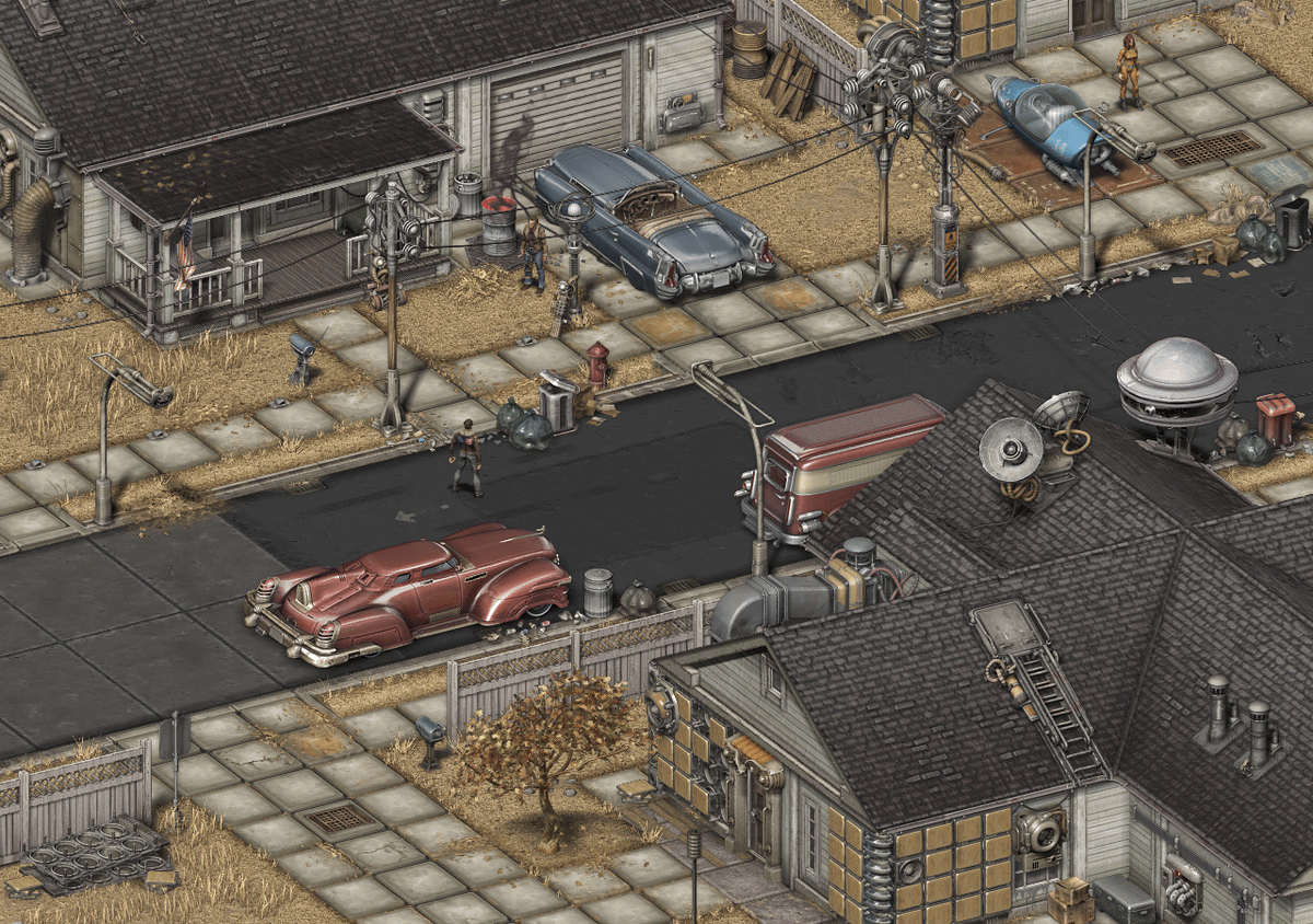 Not everyone thinks about what real retro-futurist suburbs would look like.

But we do.