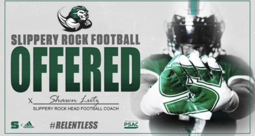 GregFoto75's tweet photo. After a great conversation with @coach_marella I am blessed to receive an offer from Slippery Rock

@Dupage_Football @FBCoach_Rahn @CoachTCip https://t.co/n1maWA2icM