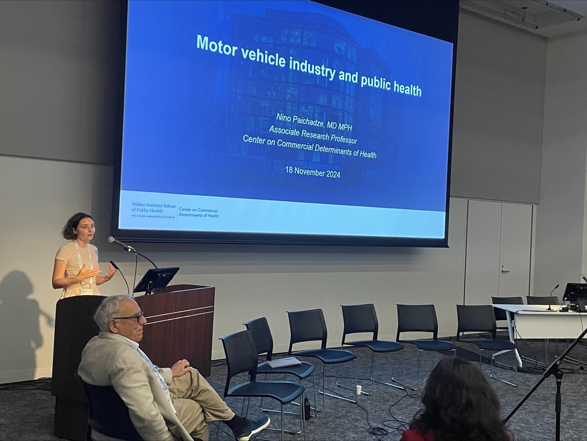 Center on Commercial Determinants of Health (CCDH) (@ccdh_gwsph) on Twitter photo Today at #HSR2024 in #Nagasaki, CCDH Associate Director <a href="/NPaichadze/">Nino Paichadze</a> highlighted the influence of motor-vehicle industry on #Publichealth during the 'Innovative Strategies for Private Sector Engagement' session #CDoH #SustainableHealthPartnerships #Japan <a href="/H_S_Global/">Health Systems Global</a> <a href="/ahyder1/">Adnan Hyder</a> Today at #HSR2024 in #Nagasaki, CCDH Associate Director <a href="/NPaichadze/">Nino Paichadze</a> highlighted the influence of motor-vehicle industry on #Publichealth during the 'Innovative Strategies for Private Sector Engagement' session #CDoH #SustainableHealthPartnerships #Japan <a href="/H_S_Global/">Health Systems Global</a> <a href="/ahyder1/">Adnan Hyder</a>