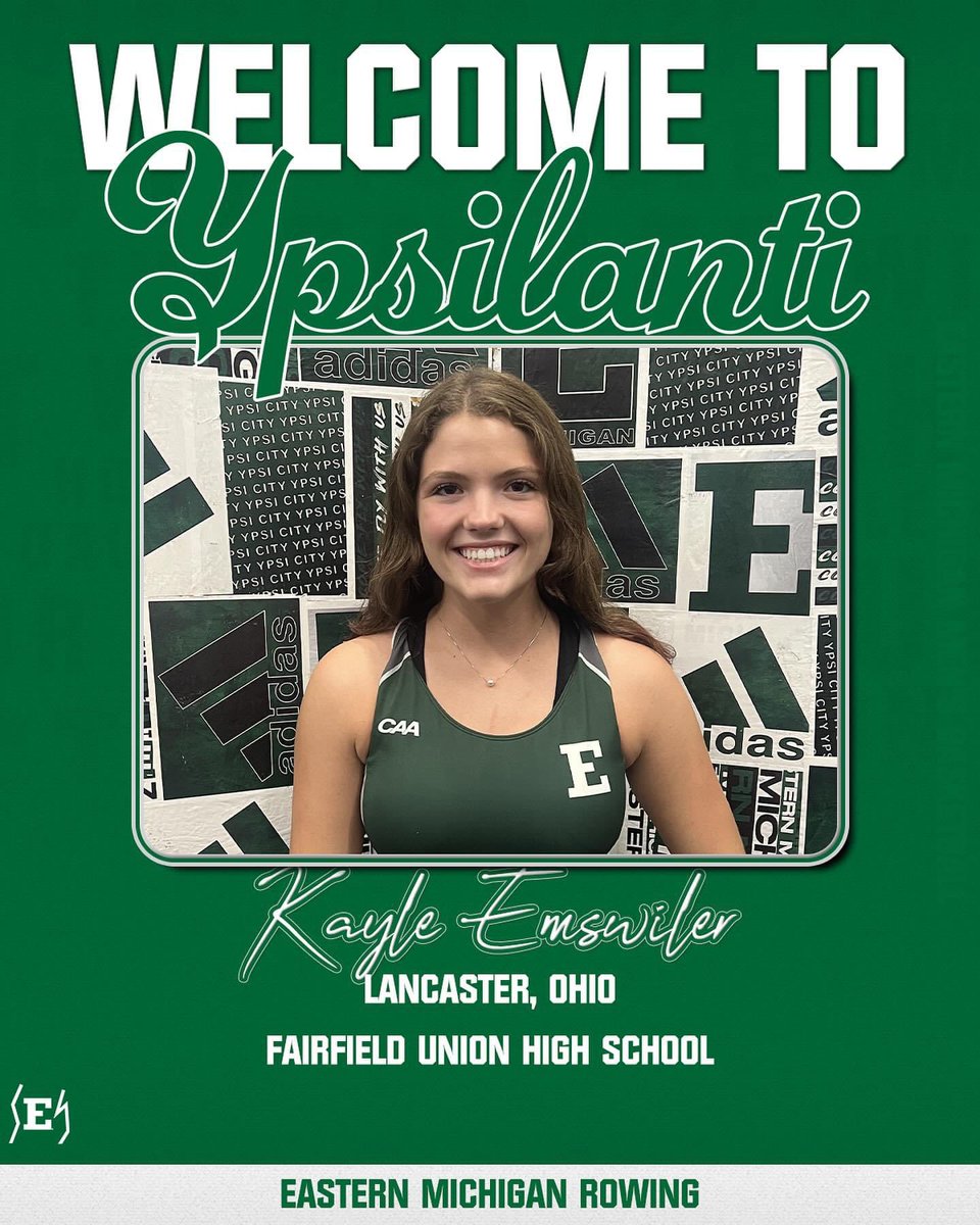 Congratulations to Kayle Emswiler on signing with Eastern Michigan University to continue her rowing career!