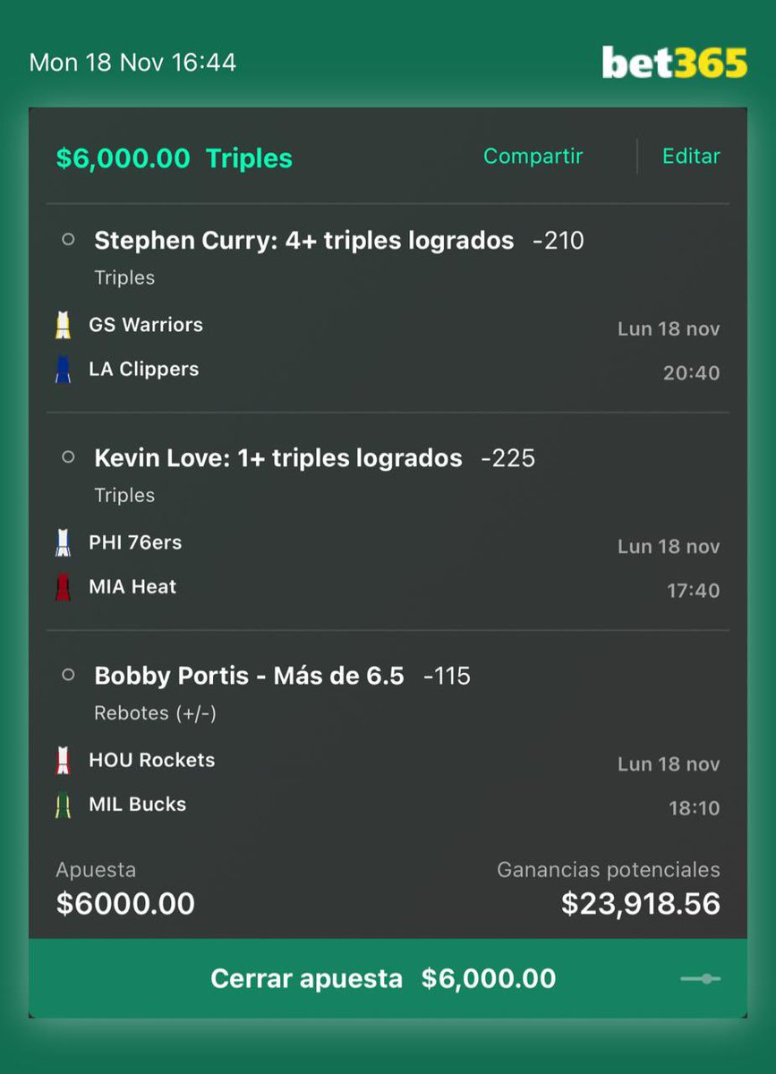 LUNES DE MAMALEY +300🏀😍🤑