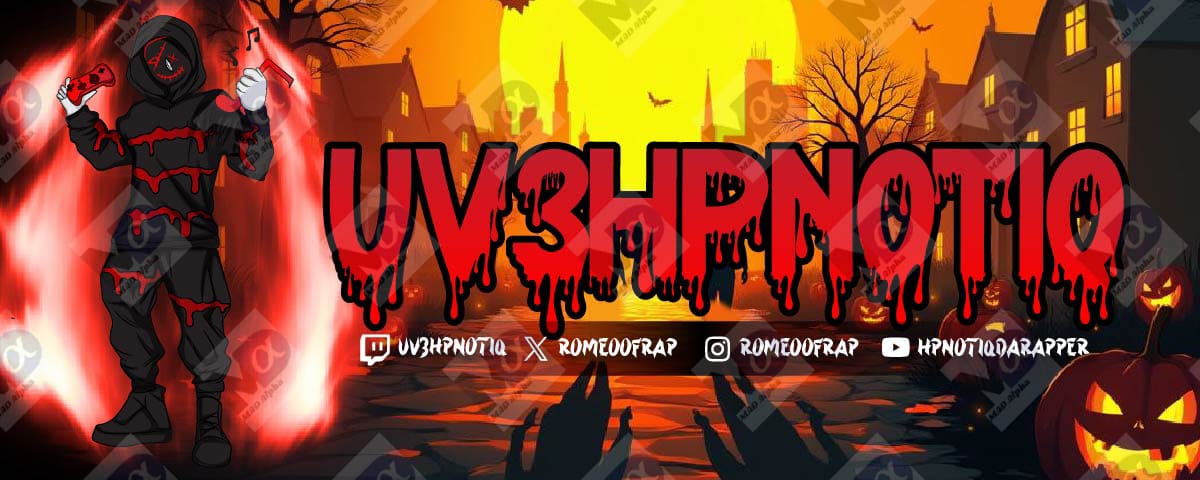 rebeccalux1573's tweet image. Just completed a custom logos,Banners and Animated Overlay for my client, Hpnotiqdarapper.#HpnotiqdarapperDesigns #BestClient #ProfessionalBranding #CreativeWork&quot;