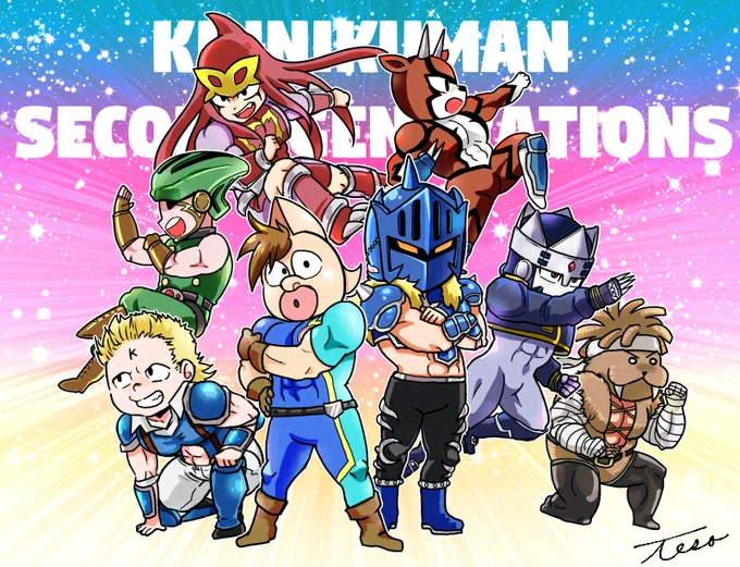 よねっちさんに続いちゃうキン肉マンⅡ世のアニメ東映公式YouTubeで毎日1話ずつ配信中2000年代の自由さ懐かしさがミチミチに詰まってるのでぜひ見てほしい主題歌も爆アゲです 