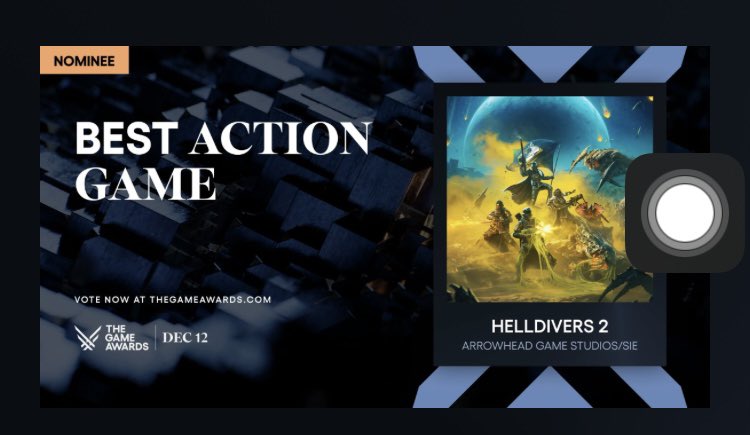 Avatar352_idee's tweet photo. @helldivers2 honestly one of the best live service games I played so much fun with my friends and the community is so helpful really they win 

#helldive #Helldivers2 #GameAwards https://t.co/S27fIQIe06
