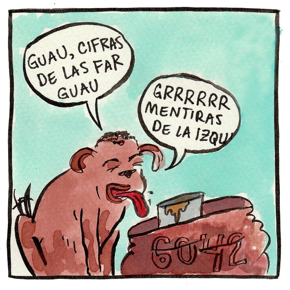 Átomo Cartún tweet media