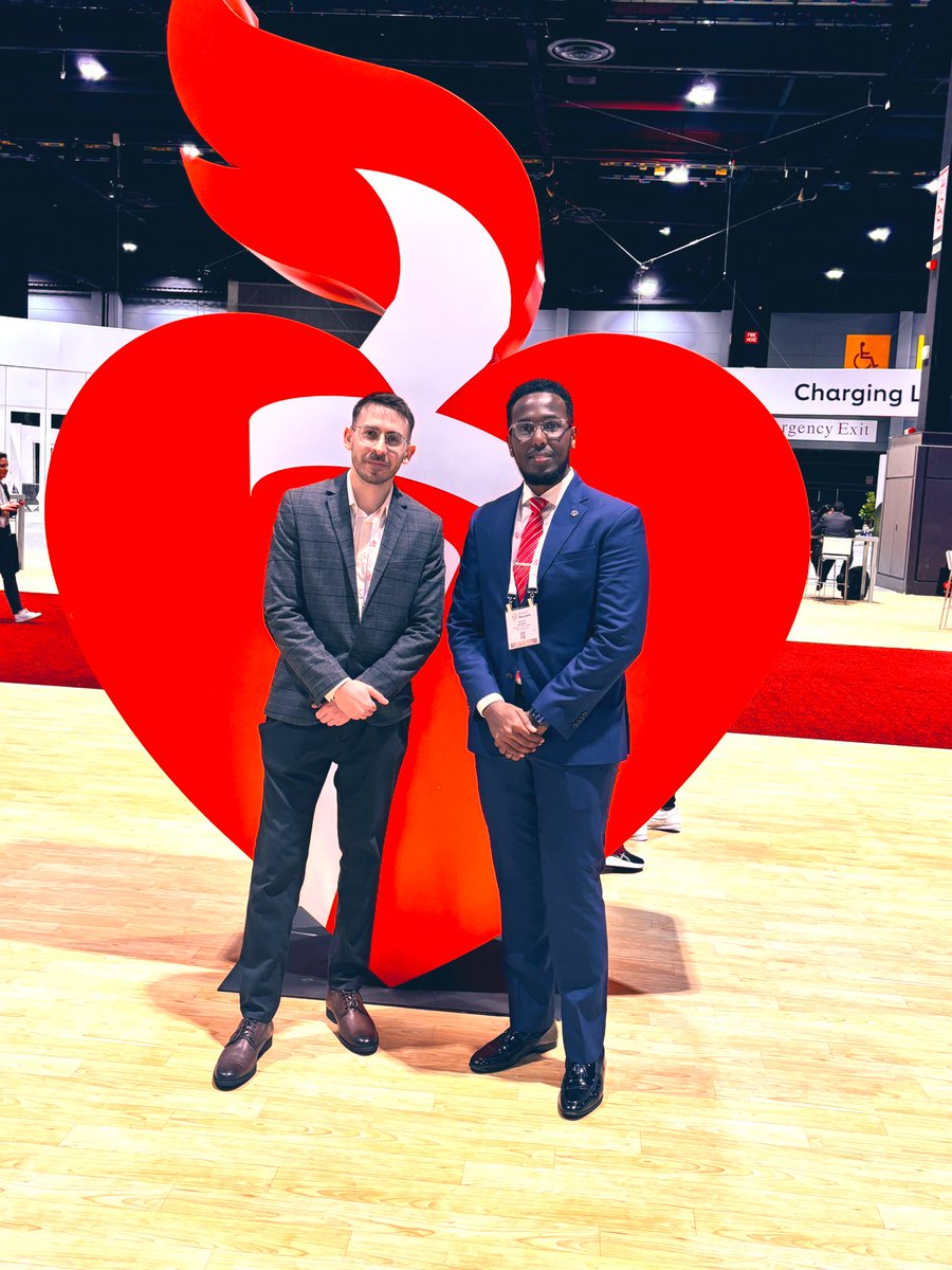 Honored to attend #AHA2024 in Chicago! Exciting to connect with many colleagues and friends as well as get to know many more and learn from some of the brightest minds in #Cardiology. Thank you <a href="/AHAScience/">AHA Science</a> for this incredible opportunity! 🫀
#CardioTwitter