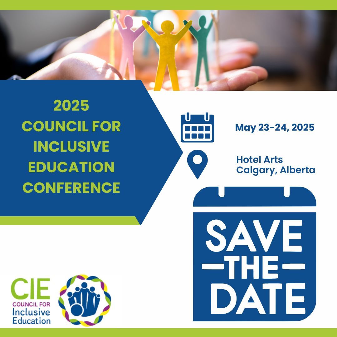 atainclusiveed's tweet image. Get ready for an exciting update about the CIE's Celebrating the Challenges Conference!
Mark your calendars for November 22nd, as we're thrilled to unveil an EXCITING update and announcement that will enhance your conference experience.