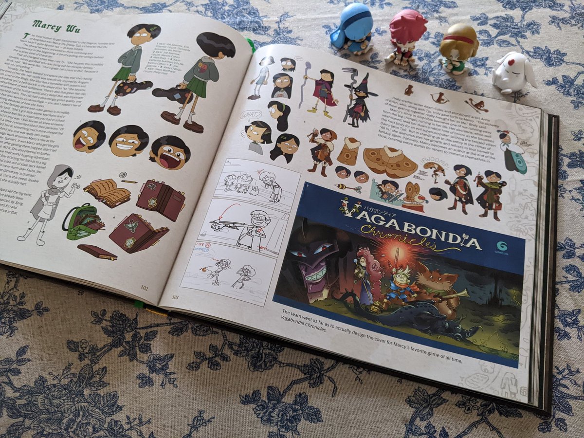 Radrappy's tweet image. Received an almost final printing of Art of #Amphiba and am sitting here vibrating with excitement just look at this stuff