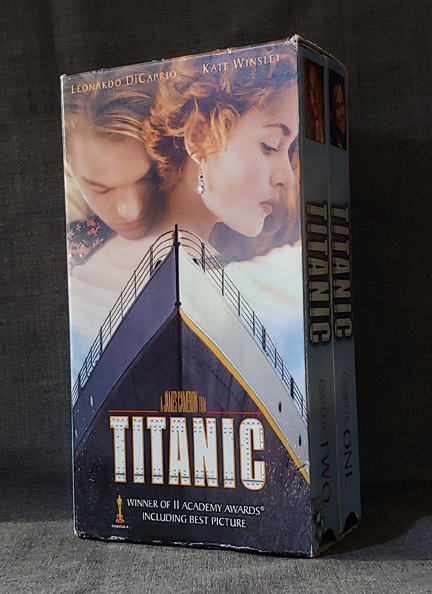 FOR SALE!!! FIND THIS ITEM &amp; MORE AT screaming-greek.com or check out the link in my bio...

Titanic 1997 - Directed: James Cameron - Featuring: Leonardo DiCaprio, Kate Winslet, Billy Zanw - Pre-Owned - Tested - 2xVHS - 195min - Fox/Paramount
screaming-greek.com/product/titani…