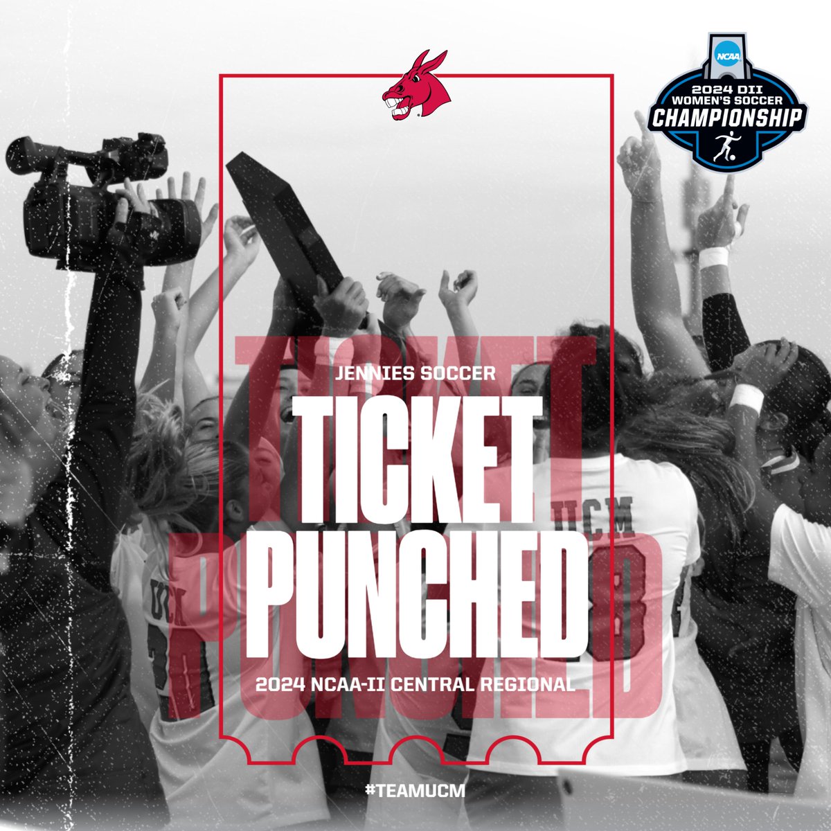 Jennies Soccer (@ucm_soccer) on Twitter photo Ticket Punchedโผ๏ธ
Your Jennies are the top seed in the <a href="/NCAADII/">NCAA Division II</a> Central Regional!
We'll host 3โฃ teams for the first and second rounds Friday & Sunday in the 'Burg and will face (8) Ouachita Baptist Friday at a TBA time at the South Recreation Complex.
#teamUCM Ticket Punchedโผ๏ธ
Your Jennies are the top seed in the <a href="/NCAADII/">NCAA Division II</a> Central Regional!
We'll host 3โฃ teams for the first and second rounds Friday & Sunday in the 'Burg and will face (8) Ouachita Baptist Friday at a TBA time at the South Recreation Complex.
#teamUCM
