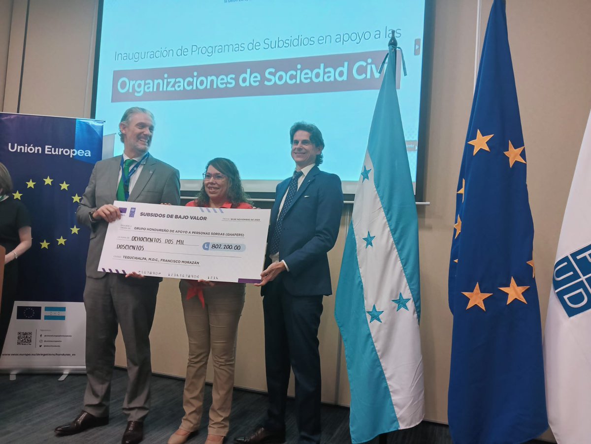 Unión Europea en Honduras tweet media