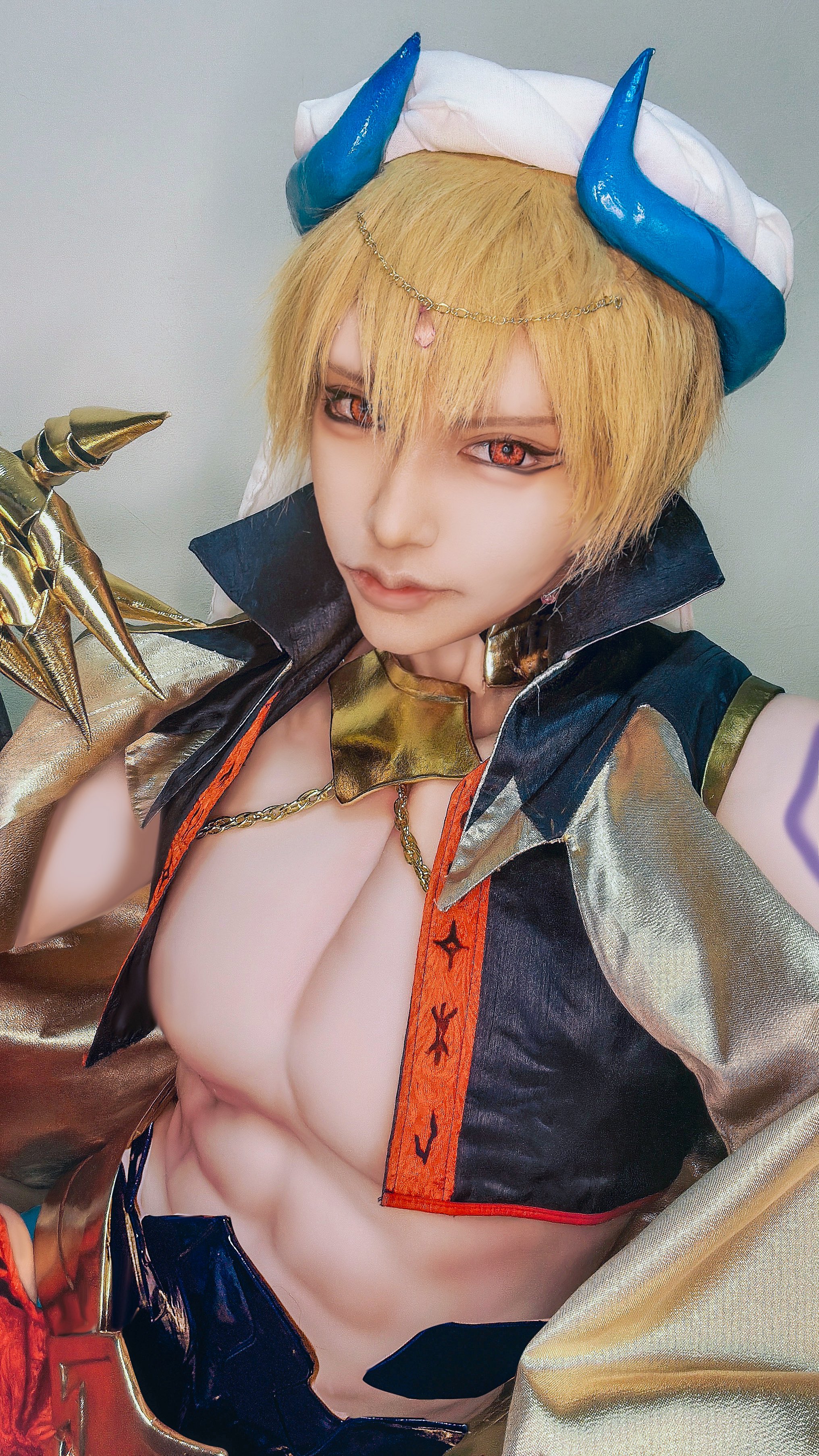 【新品 最終値下】男装 コスプレ コンカフェ シリコン筋肉スーツ ファスナーあり 新品 最終値下】男装 コスプレ コンカフェ シリコン筋肉スーツ
