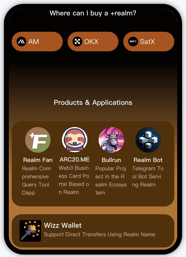 RealmNameDaily's tweet photo. 🎉 We have created an #xTheme introduction page for the #Realm community.
🔗 https://t.co/FEGMyb4uxW
👉Through this page, you can quickly learn about Realm and navigate to various related products.
👏Special thanks to @xthe_me and @fangniubot! https://t.co/cjyHVcgTXw