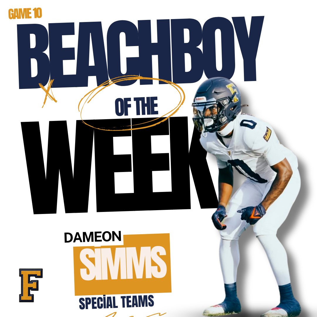 Game 11: #BeachBoyz of the Week

The following individuals had an outstanding performance in Game 11.

🏝️ Nick McCray

🏝️ Nikaih Young 

🏝️ Brandon Lemons Jr

🏝️Dameon Simms

🏝️Ryan Hunter