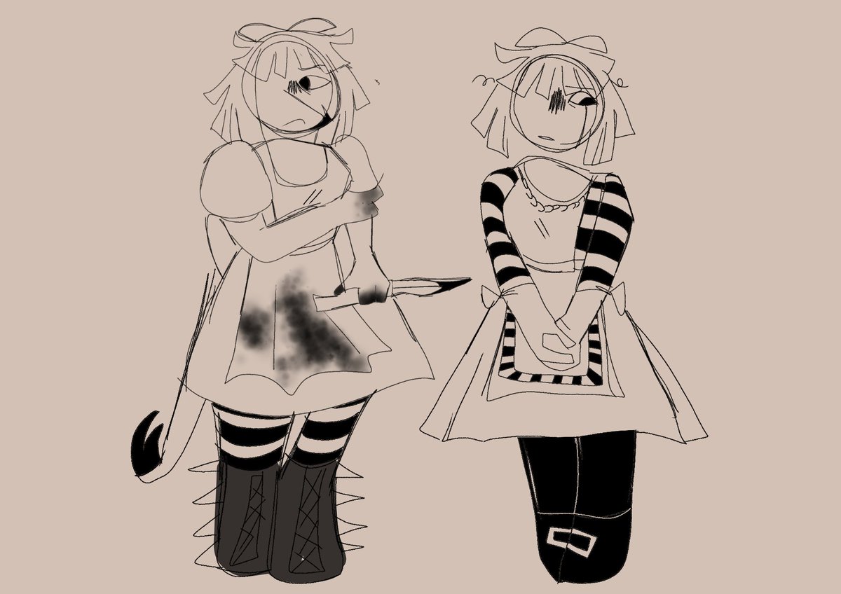 Nobody_silly's tweet photo. Madness returns claire!! #fpefanart #Claire #fundamentalpapereducation #not au #doodle #madnessreturn https://t.co/4yrHgAOKY3