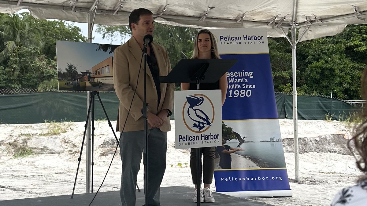 This morning, we celebrated a milestone for Pelican Harbor <a href="/SeabirdStation/">Pelican Harbor Seabird Station</a>—a gem in Miami-Dade County. With $1.98M from our General Obligation Bond, we broke ground on a new wildlife hospital &amp; education center to treat more animals, inspire conservation, &amp; protect our ecosystem!