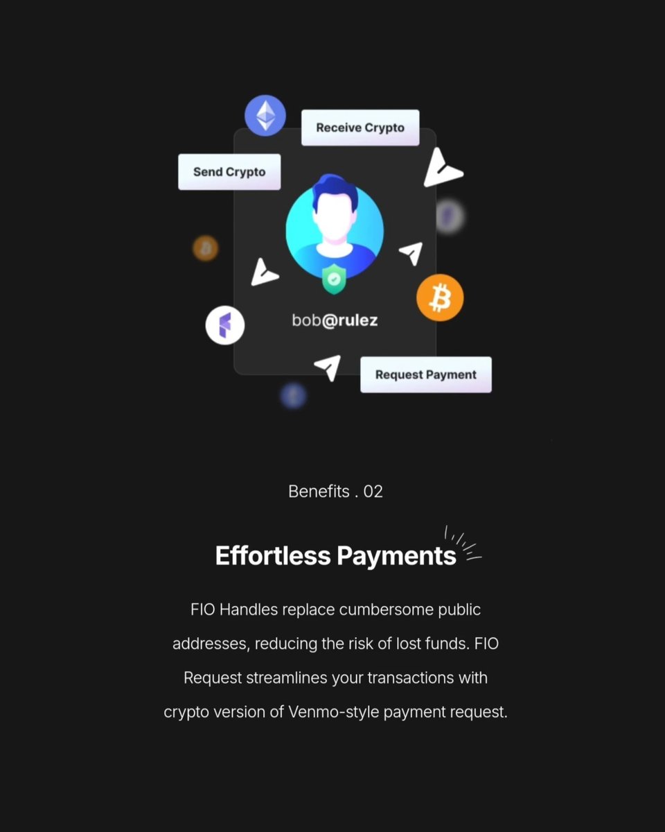 joinFIO's tweet image. Click through to read up on a few benefits of having your very own FIO Handle...

#fiohandle #fioprotocol #easycrypto #web3identity