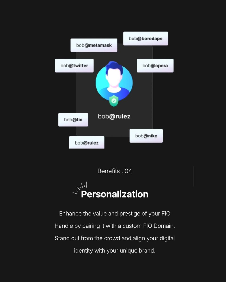 joinFIO's tweet image. Click through to read up on a few benefits of having your very own FIO Handle...

#fiohandle #fioprotocol #easycrypto #web3identity
