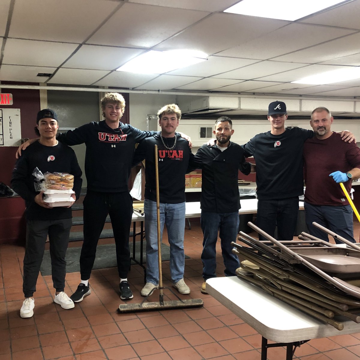 Our guys appreciated the opportunity to feed the hungry and give back at the Rescue Mission of Salt Lake this past week.