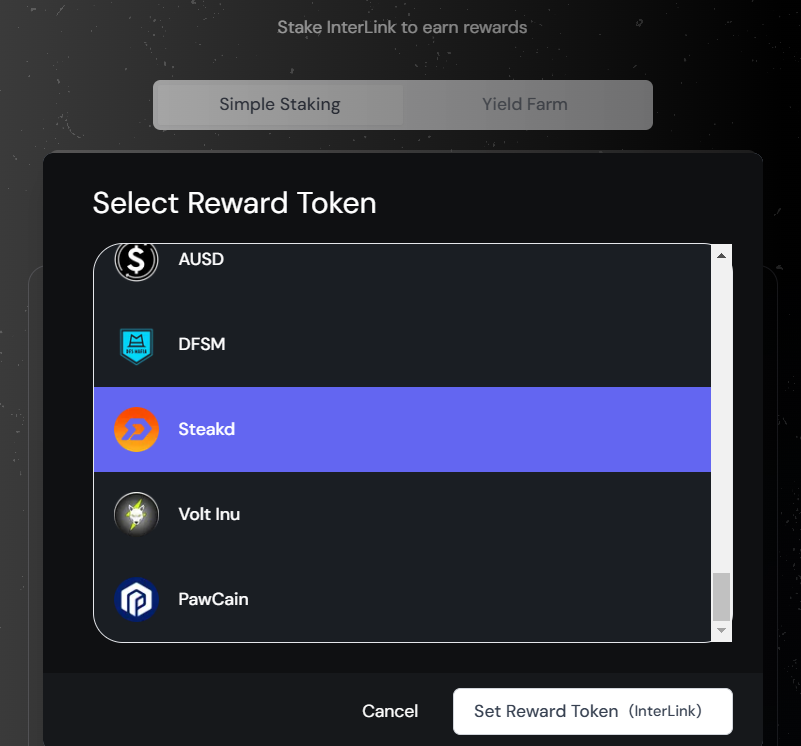 InterLinkAll's tweet photo. 🚨 BREAKING NEWS 🚨

We’ve just SUPERCHARGED the #InterLink Staking platform! ⚡

🔥 @VoltInuOfficial ⚡ & @framecommunity 🐾 are NOW LIVE as reward options!

More ways to earn, more value for YOU! 🙌

Let’s make staking STRONGER than ever! 💪
https://t.co/NxWtlErgdk

💥 #StrongerAsOne | #StrongerBetterTogether | #CryptoRevolution | #DeFi #StakingRewards #VoltInu #PawChain