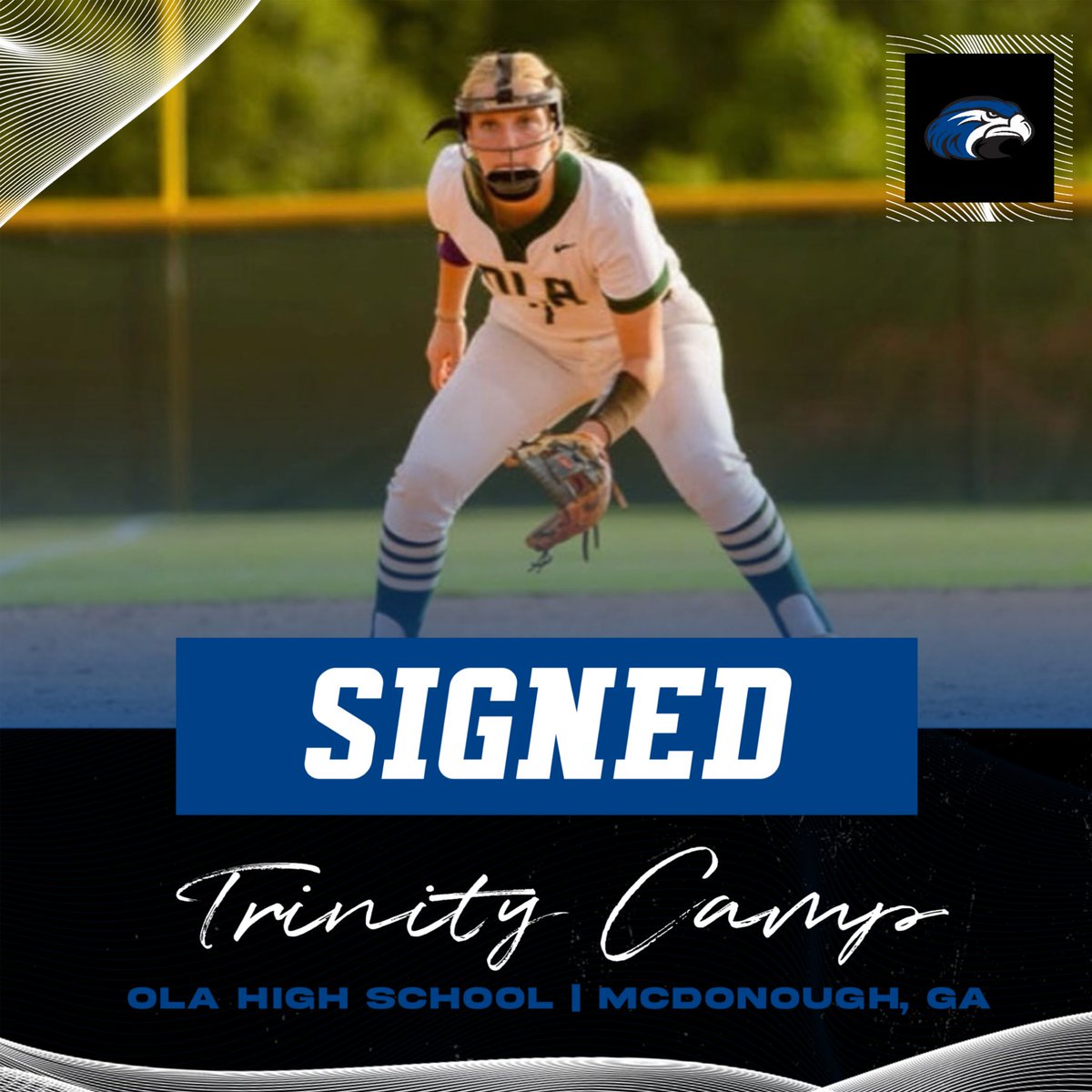 Welcome to The Hill, Trinity! 💙 #FlyHawks