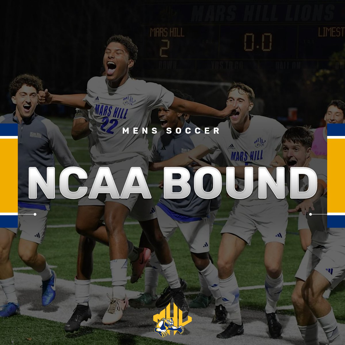 Mars Hill Athletics (@mhulions) on Twitter photo WE ARE HOSTING! โฝ๏ธ๐ฆ
 #8 MHU takes on #9 Francis Marion on Friday inside Meares Stadium! 
First time since 2012 the Lions are in the tournament! First Time since 2011 since they hosted a game! #ROLLHILL #MHUMSOC WE ARE HOSTING! โฝ๏ธ๐ฆ
 #8 MHU takes on #9 Francis Marion on Friday inside Meares Stadium! 
First time since 2012 the Lions are in the tournament! First Time since 2011 since they hosted a game! #ROLLHILL #MHUMSOC