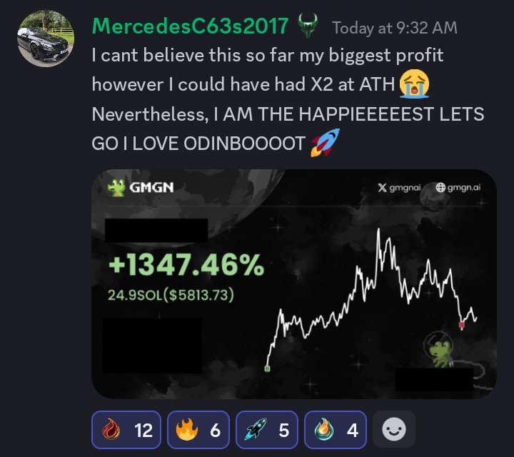 OdinBot Copy Trading Contest #5 - WIN 5 SOL!!! ⚔️💰📈

To qualify: Follow <a href="/OdinBotio/">OdinBot.io - Fastest Solana Copy Trading Bot</a>, Tag a Friend, Like + RT this post. ❤️✅ 

Rules:

Whoever makes the most profit in SOL in a single win using OdinBot wins. You can have multiple buys and multiple sells during the trade.

Post