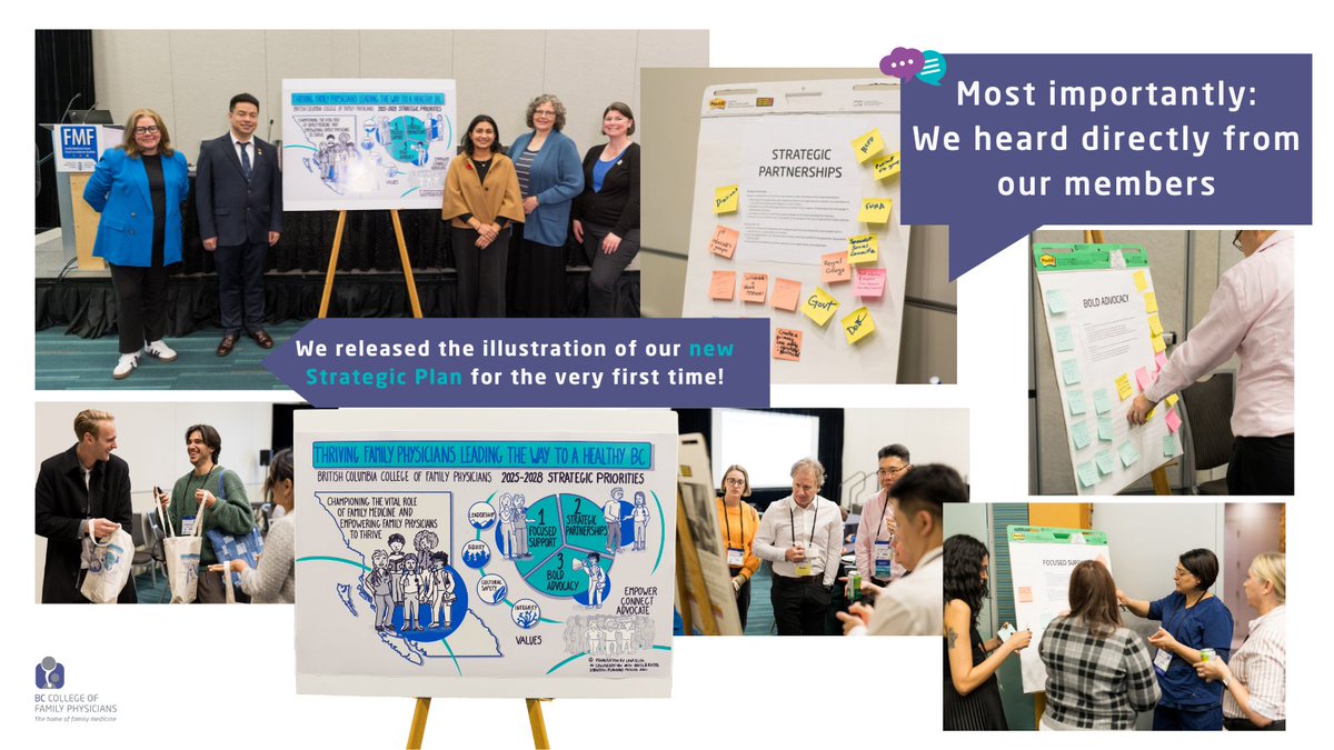 BCCFP's tweet photo. Thank you to everyone who joined us at #FMF2024! We’re excited to have unveiled our new Strategic Plan 2025-2028 &amp; hear your feedback!

Missed our exclusive tote bags? Catch us at the St. Paul’s CME Conference, Nov 26-29! See you there!

👉🏻https://t.co/wMYAxKqwPj

#FMF2024 #BCCFP https://t.co/Tc6bXSkrCu