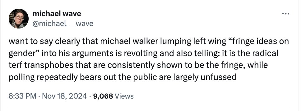 Michael Walker tweet media