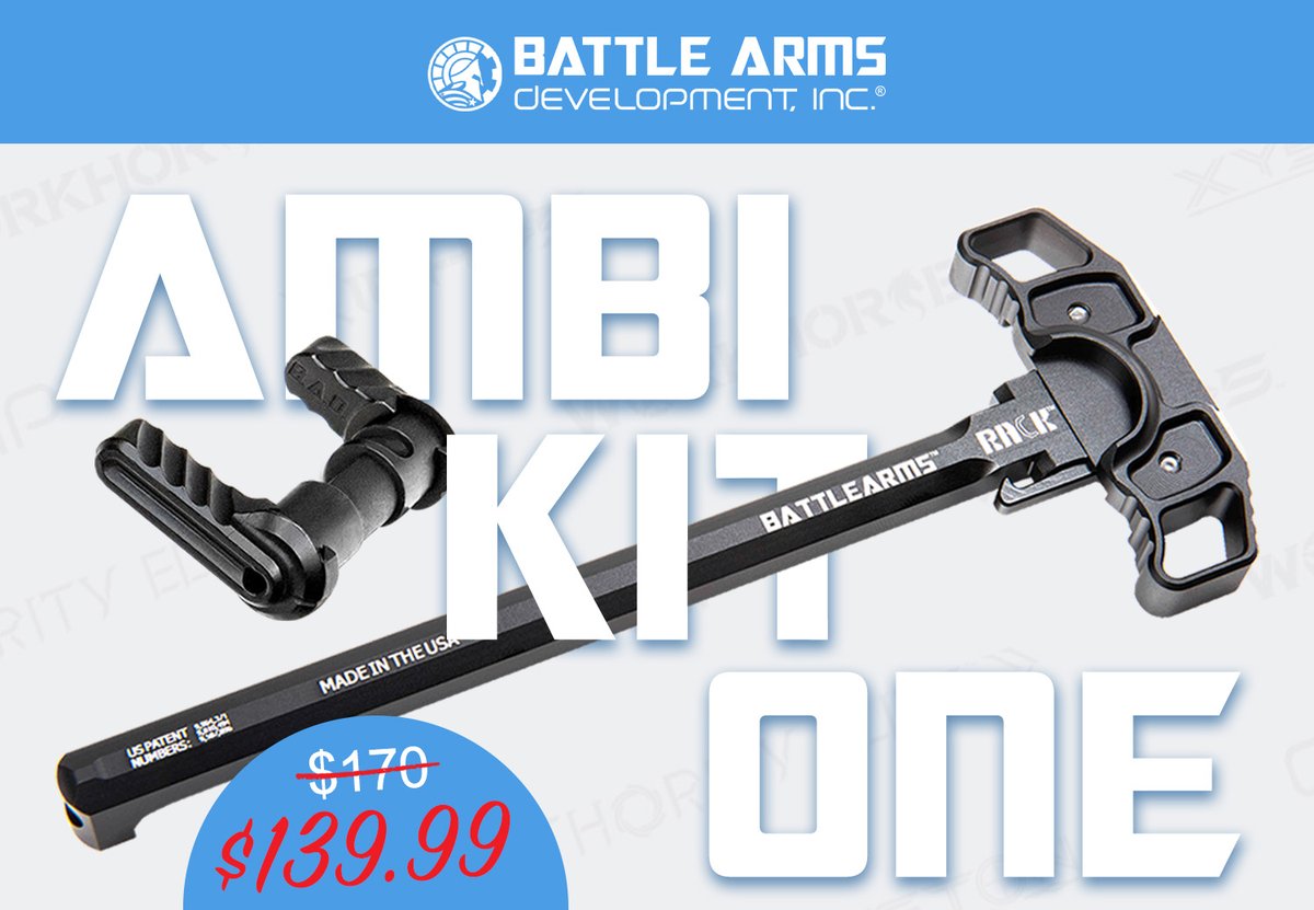 BattleArmsDev's tweet image. We still got Ambi Kits! Don't let your controls be one-sided. battlearmsdevelopment.com