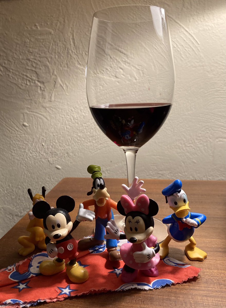 <a href="/_drazzari/">Dave Razzari</a> <a href="/BucherVineyard/">Bucher Wines</a> <a href="/jflorez/">Joe Florez</a> <a href="/kiwiandkoala/">WineWalkabout</a> <a href="/Kerryloves2trvl/">Kerry</a> <a href="/i_stephie/">Steph :)</a> <a href="/vdebrunner/">Gilbert Crispin, Abbot of Westminster</a> <a href="/CaththeWineLady/">Pinkwinelady</a> <a href="/LadyCWine/">Caroline X.H. Lin • DipWSET</a> <a href="/RedWineCats/">Misty</a> <a href="/rr_pirate/">Thomas Hughes</a> <a href="/myvinespot/">Dezel Quillen</a> <a href="/SteveKubota/">Steve Kubota 🇨🇦</a> Nice Dave! 
The Clubhouse gang here in Florida heartily approves…
#MickeyMouseDay #Cheers🍷
