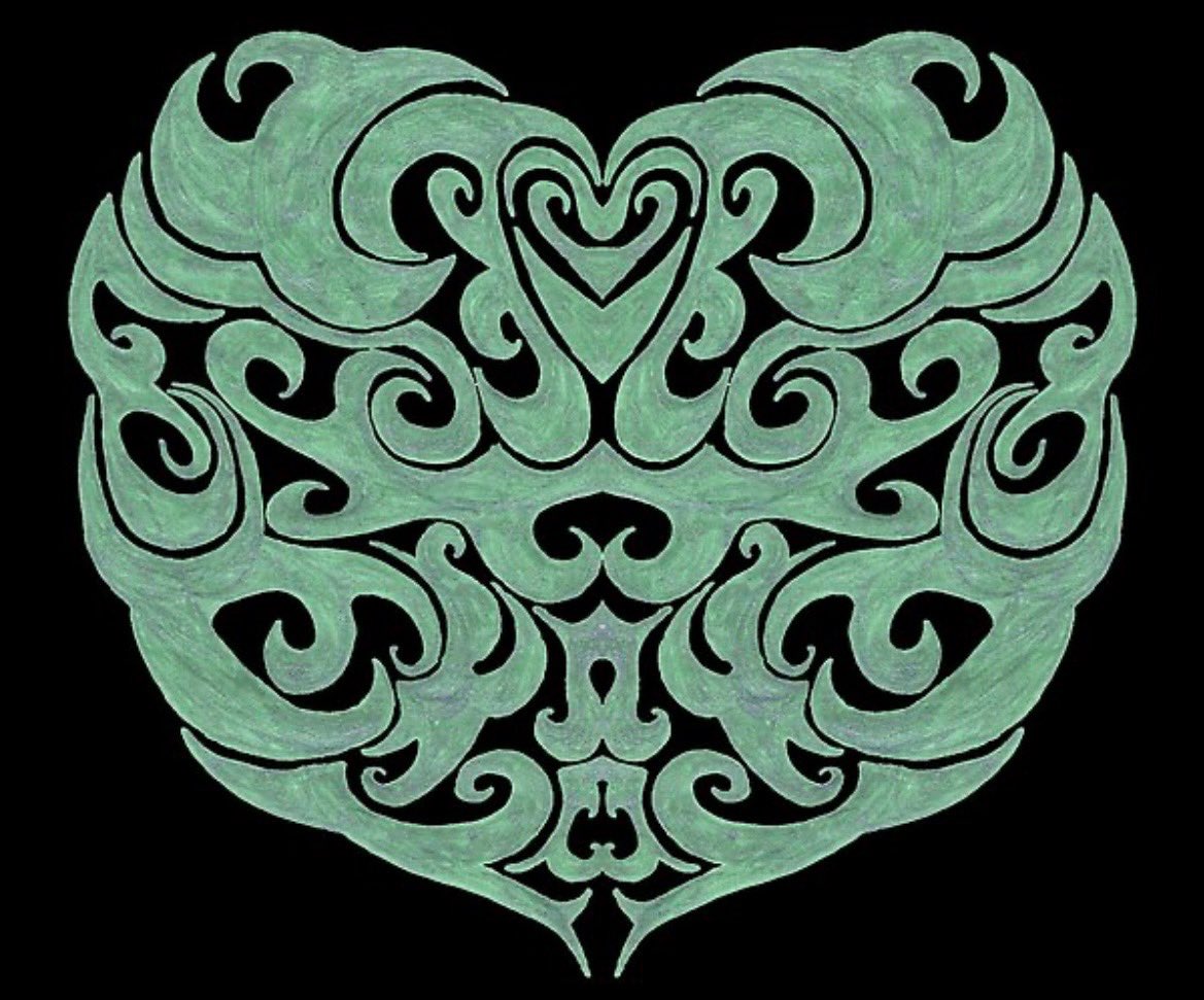 ElisabethFriday's tweet image. The original Doodle this image came from was a pink heart with swirls. 💚 Using Photoshop I changed the color pink to this lovely light green. I love experimenting and trying new things with my art For a copy check out this link redbubble.com/shop/ap/271801…
#HeartDesign #GreenPatterns