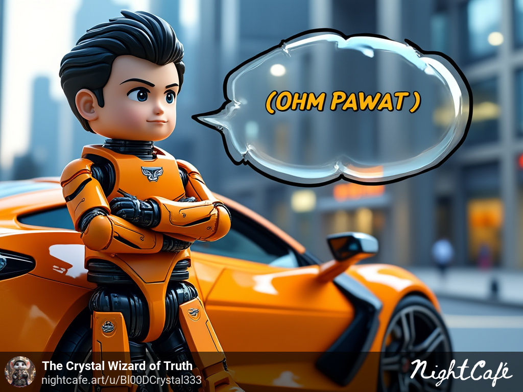 Bl00DCrystal333's tweet image. A few more, for fun. If someone asks, &quot;Who&apos;s Ohm Pawat?&quot; because of my AI art, that&apos;s a win for me, he get&apos;s a new fan! Also his love of LEGO&apos;s!🤭🧡🍊

#ohmpawat 
#editAIart
#funedit